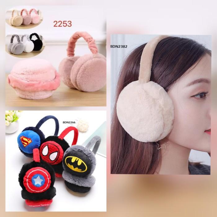 Shawl Earmuff Penutup Telinga Musim Dingin Anak Dewasa