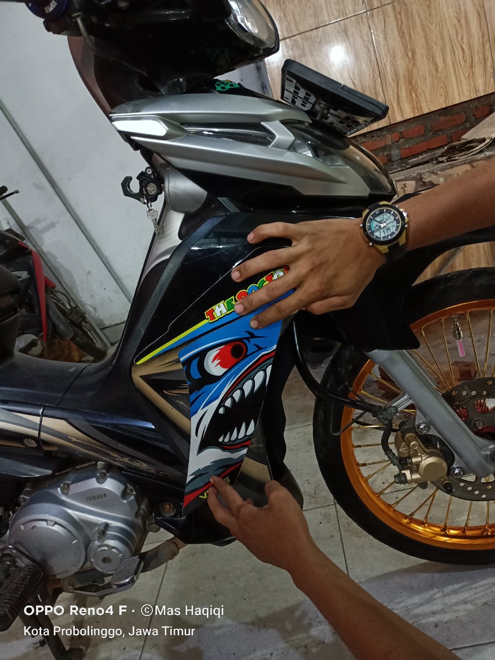 Sticker Striping Variasi Jupiter Z New 2010 2013 Jupiter Z Robot Jupiter Z 2010 2013 Shopee Indonesia