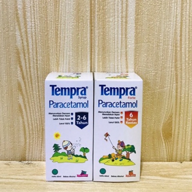 TEMPRA SIRUP 60 ML | TEMPRA FORTE 60 ML | TEMPRA DROPS 15 ML | Menurunkan Demam | Meringankan Nyeri