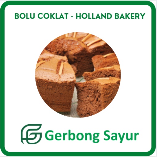 

Bolu Coklat Cokelat / Chiffon Cake Coklat Holland Bakery