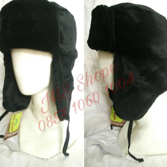 Di order Topi full Bulu Ushanka Rusia Best