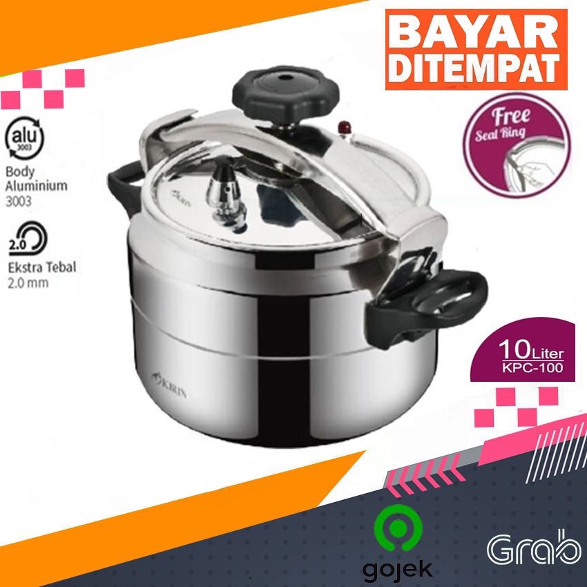 Kirin Panci Presto 12 Liter KPC-120 Panci Presto Kirin 12 Liter