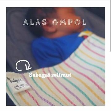 Kain alas ompol baby oz ukuran reguler 40x55cm