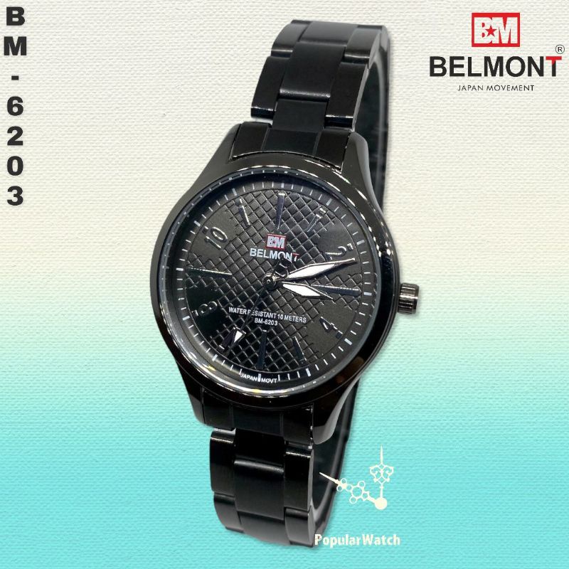 jam tangan rantai couple belmont BM6203 100%ORIGINAL dan WATER RESISTANT!!