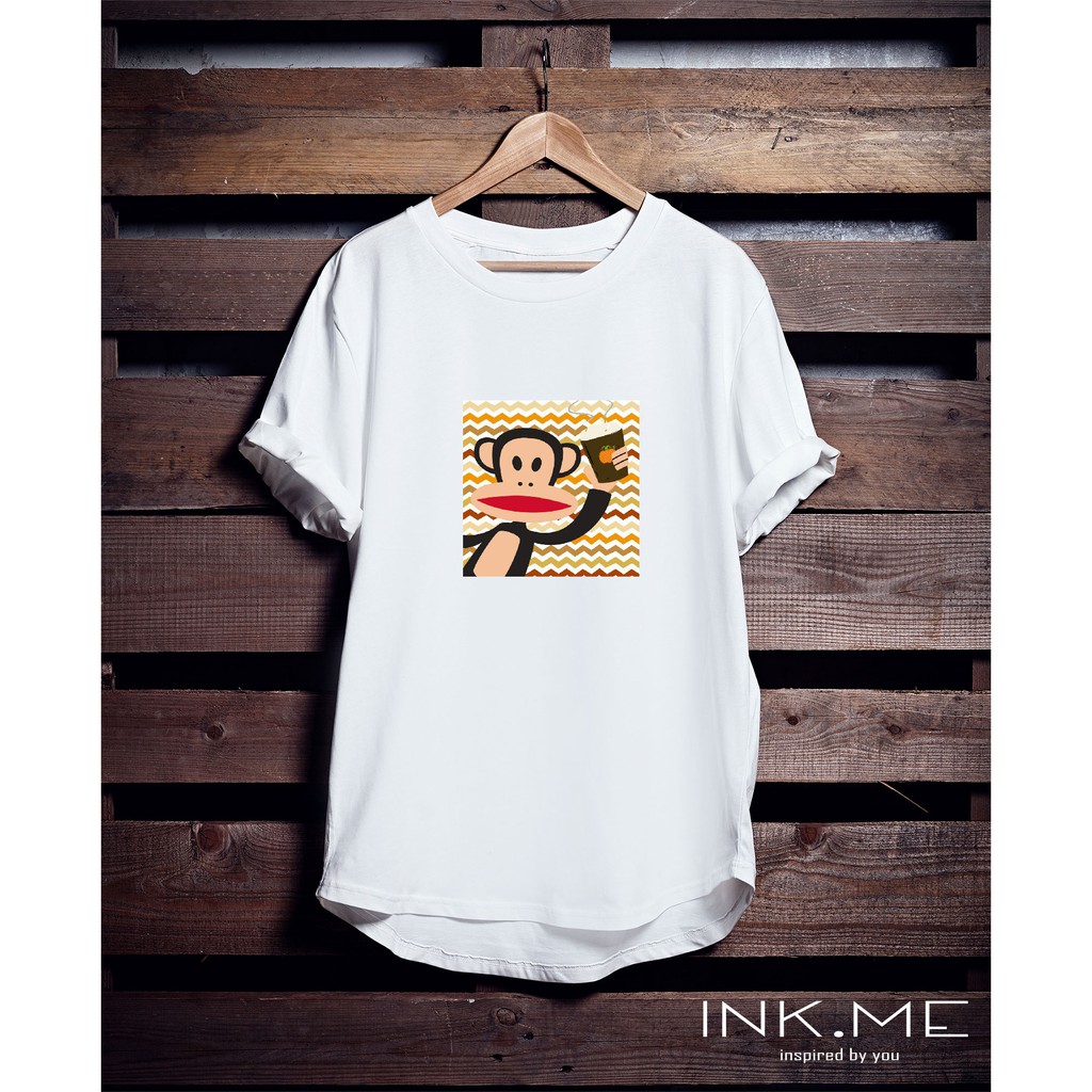 PAUL FRANK SAY HELLO TSHIRT/ KAOS WANITA/ KAOS PRIA / KAOS SABLON PAUL FRANK