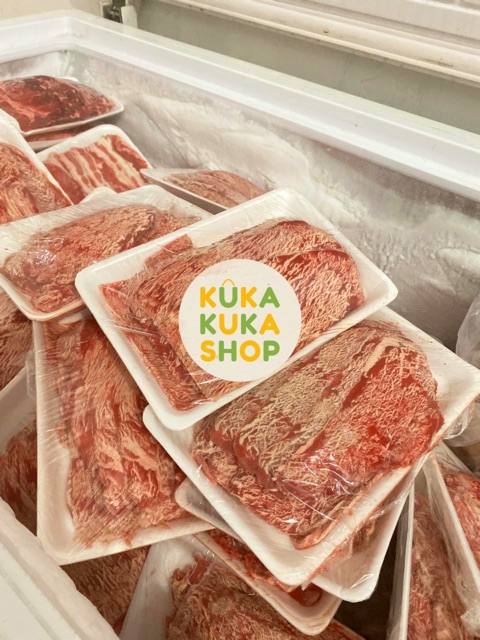 Daging Wagyu Beef Slice Mb3+ FRESH CUT 1 KG