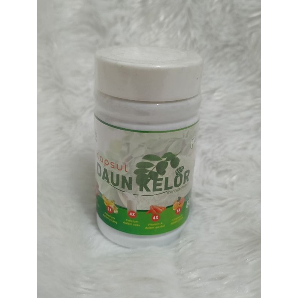 kapsul daun kelor moringa 60 kapsul ekstrak daun kelor asli herbals