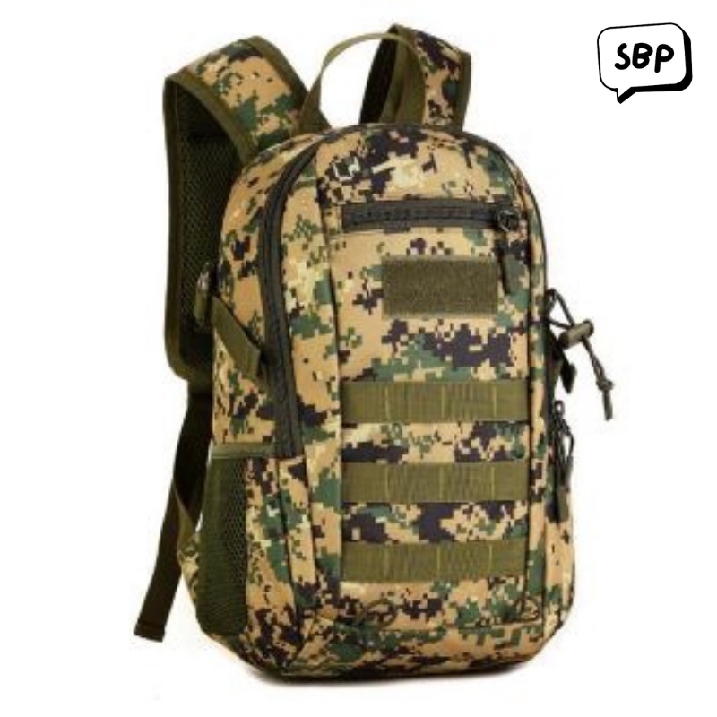 Tas Ransel Mini Militer Punggung Backpack Outdoor Pria/Wanita Model Terbaru 2022