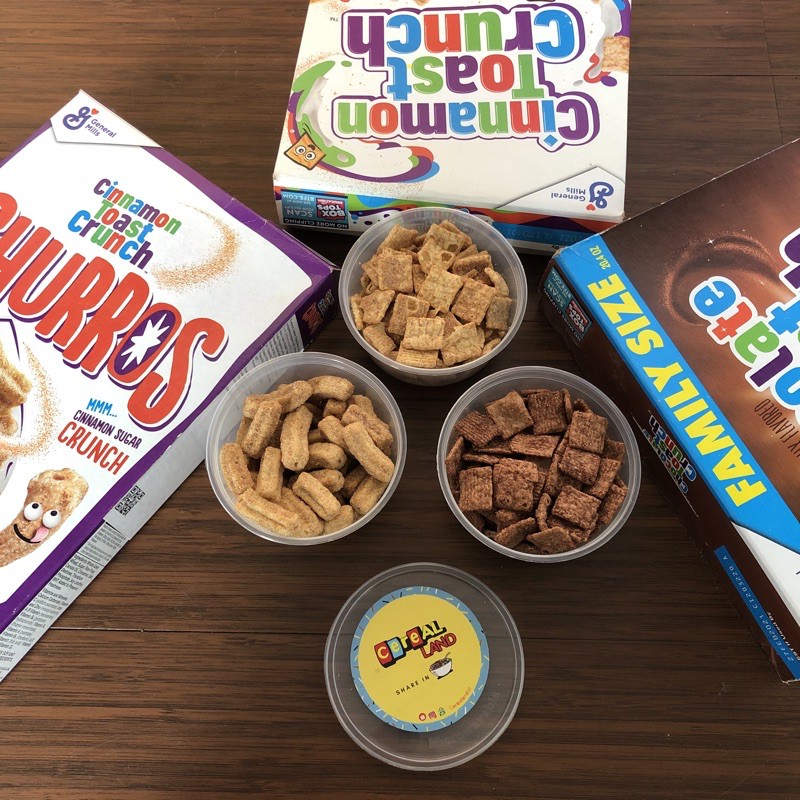 

PROMO BUNDLE! Cereal Impor. General Mills Cinnamon Tost crunch + Churros + Chocolate Toast Crunch