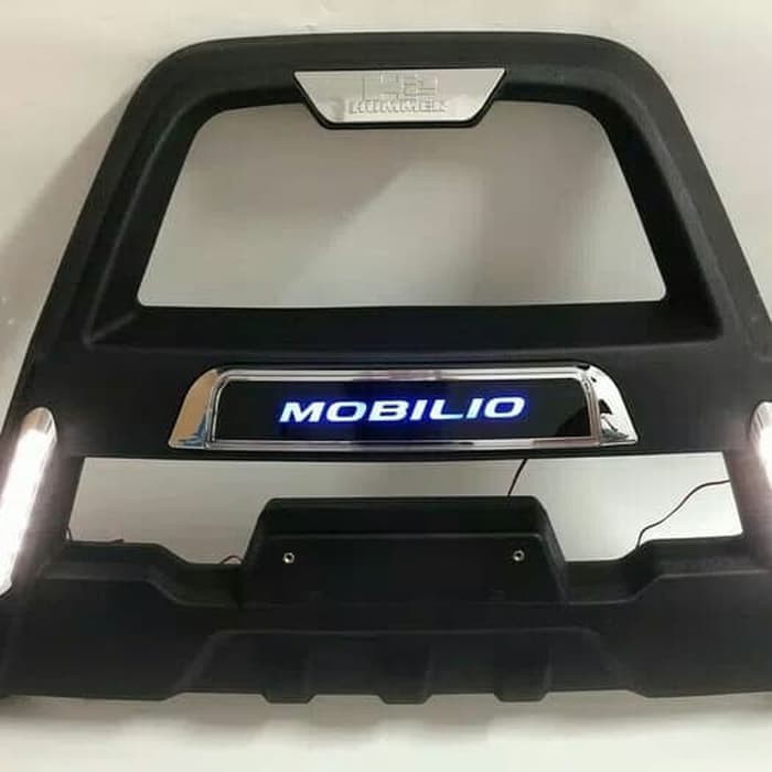 Tanduk depan bumper depan mobilio model hummer with lampu led