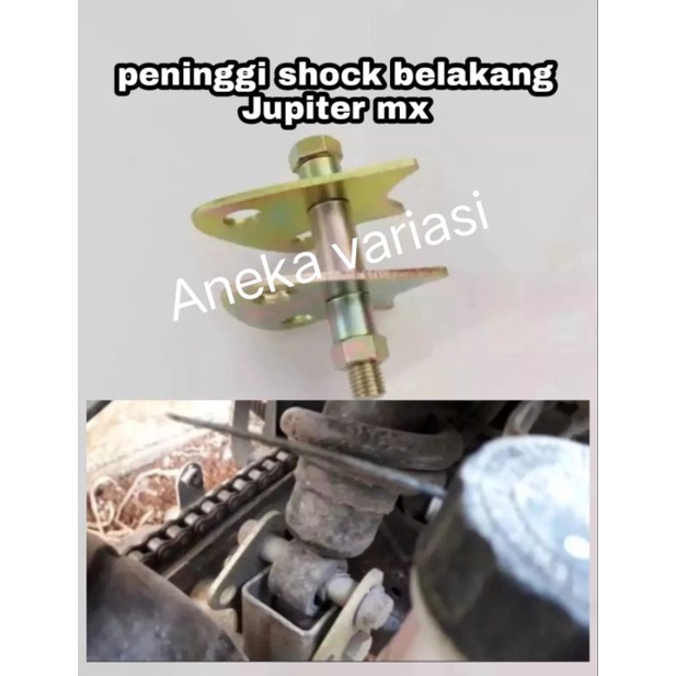 peninggi shock belakang jupiter mx lama-mx old-Mx King