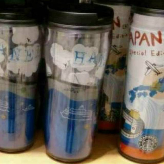 RARE Ready Stock Starbucks Tumbler Japan Airport Limited Edition Hand Carry Jepang