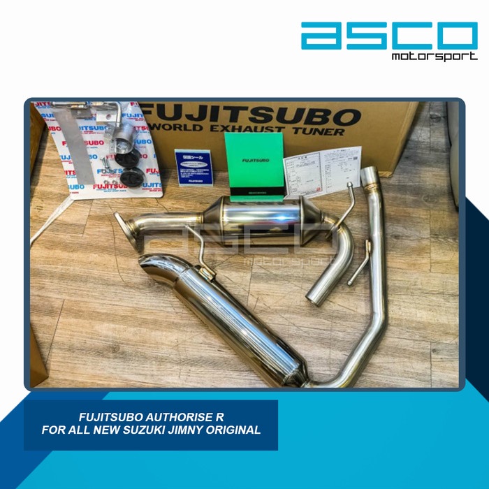 Fujitsubo Authorise R For All New Suzuki Jimny ORIGINAL