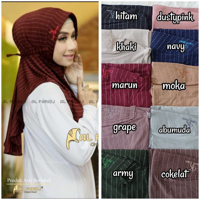 JILBAB INSTAN OVAL CUBIT SALUR By AL FARIDJ || RASYIQUL-1