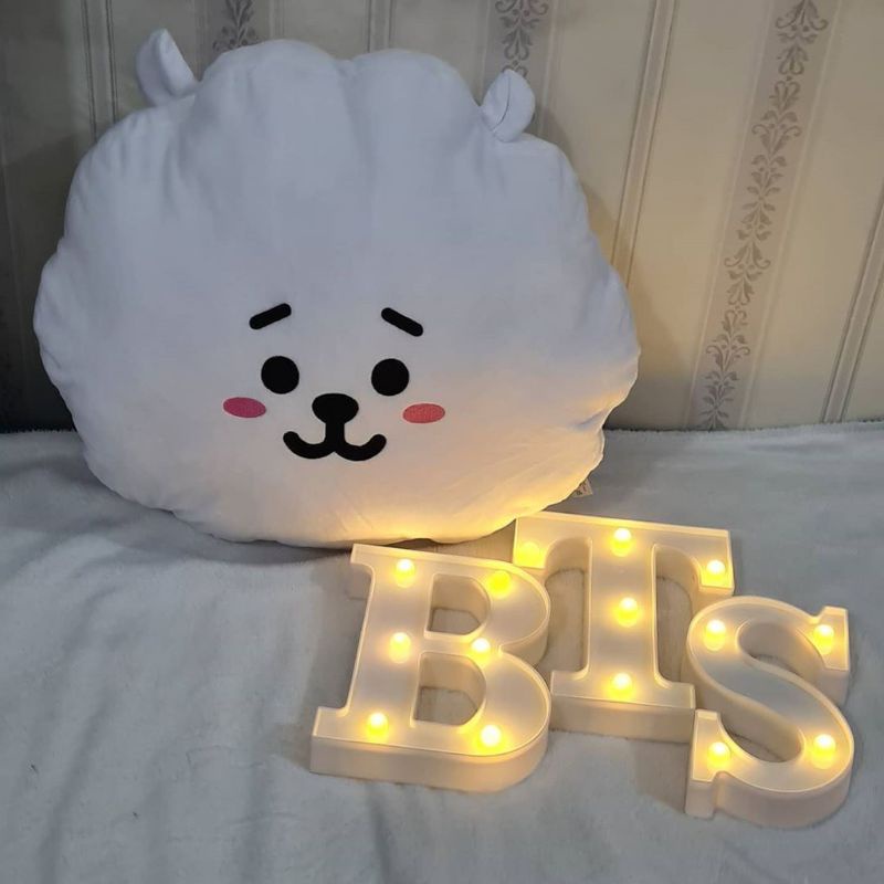 Bantal Karakter Boneka BT21 BTS Cookie, Chimmy, Van, Tata, Shooky, Koya, Mang | Bantal Boneka BT21 B
