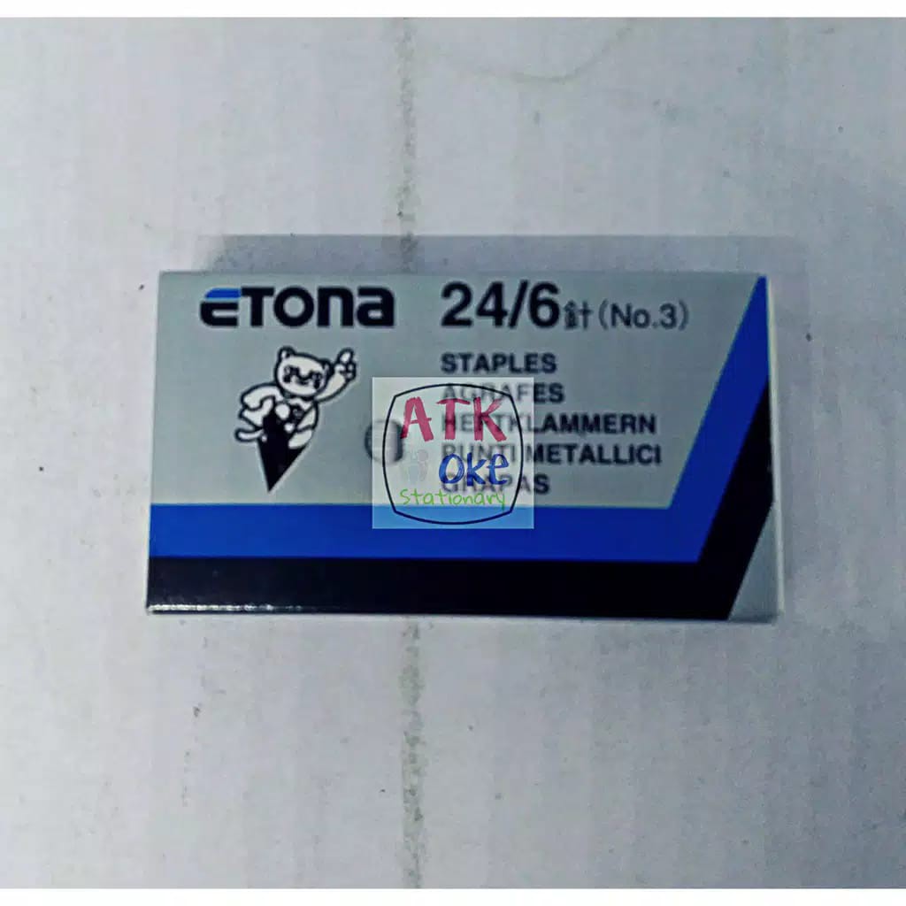 

Etona Isi Stapler 24/6 Besar 1Pcs