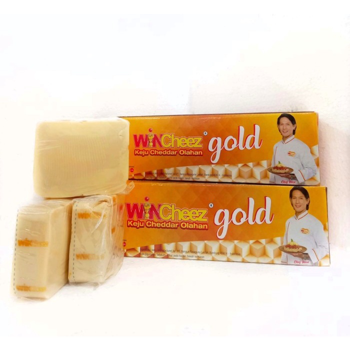 

Keju- Keju Wincheez Gold Potongan 245 - 255 Gr Win Cheez Gold -Keju.