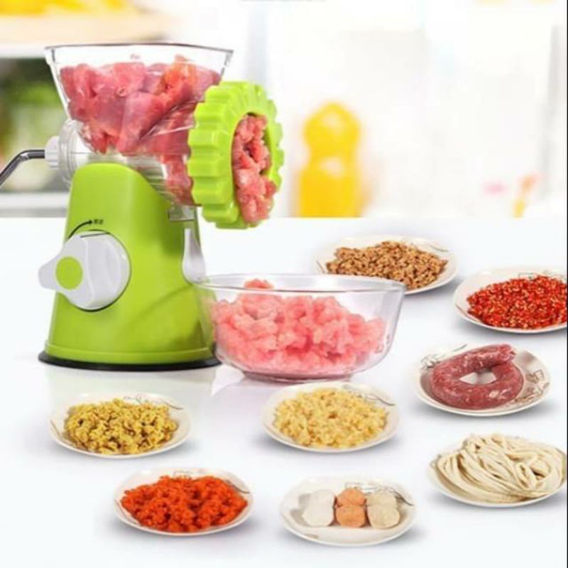 Blender daging capsule Alat mesin penggiling gilingan daging multifungsi cabai bawang kacang meat grinder