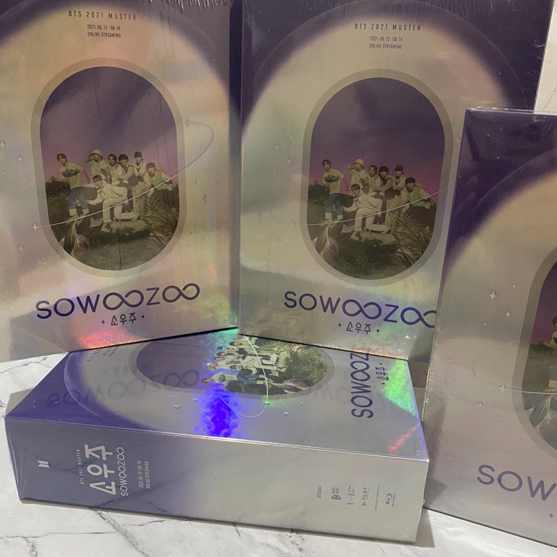 SEALED FULLSET BTS sowoozoo bluray blu ray blueray rm jin suga jhope jimin v jungkook jk taehyung se