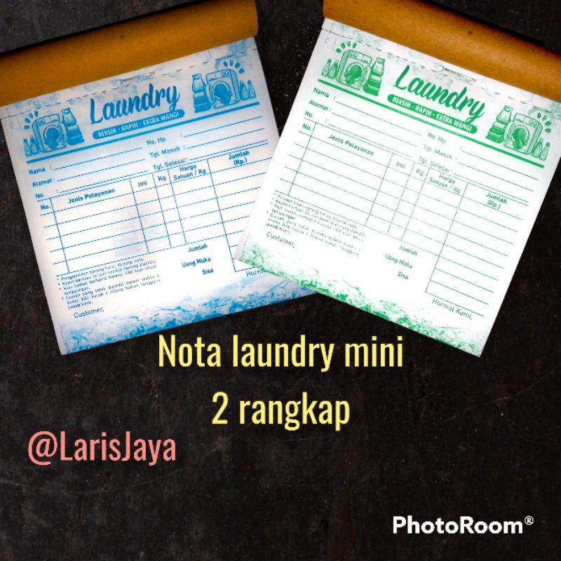 

Nota laundry mini 2ply