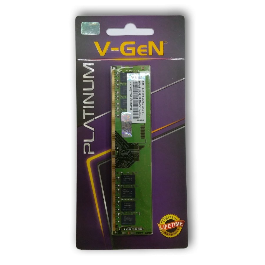 RAM DDR4 V-GeN Platinum 8GB PC21300/2666Mhz LongDimm (Memory PC VGEN)