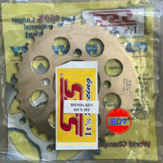 Gear/ Gir Belakang SSS 415 SUPRA X Lama (KEV), GRAND, FIT Lama 415 X 30T, 32T, 33T, 35T, 36T, 40T