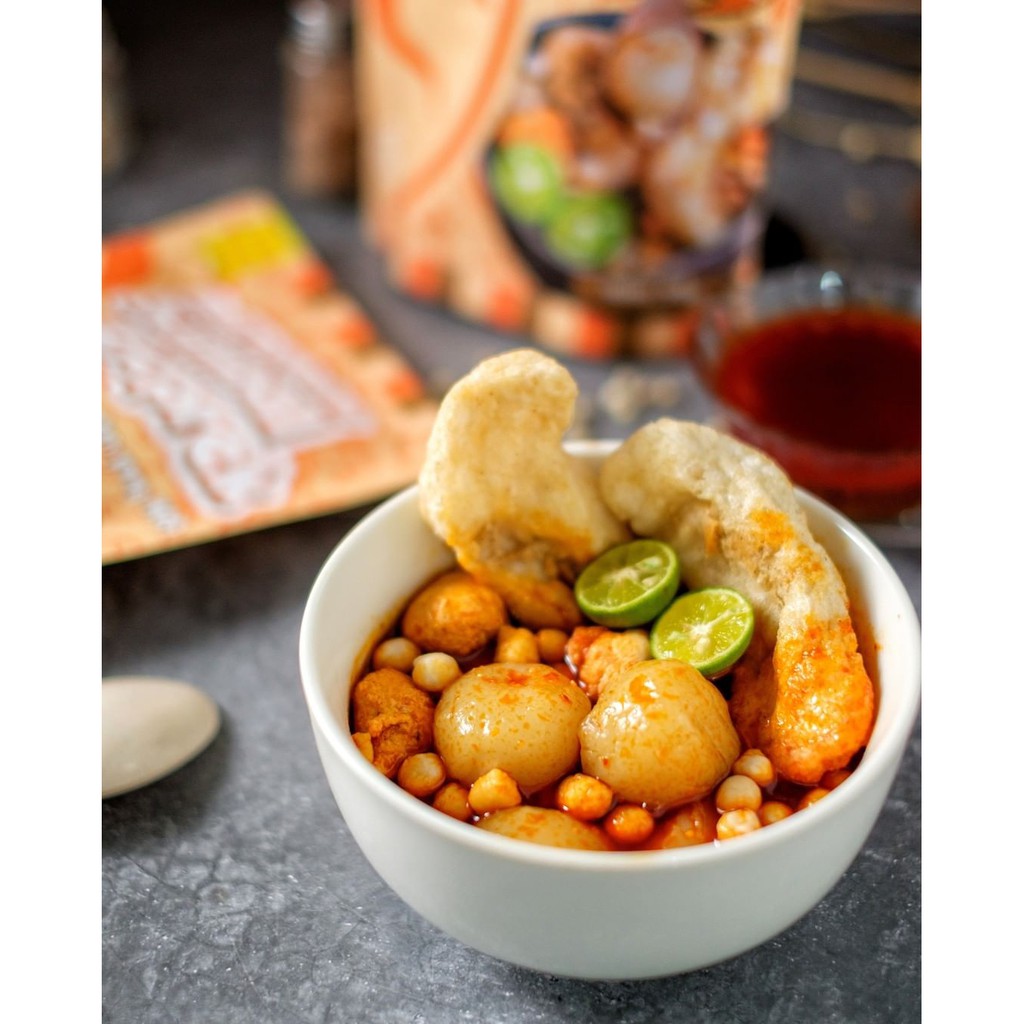 

Baso aci tehdedew varian sambal geprek