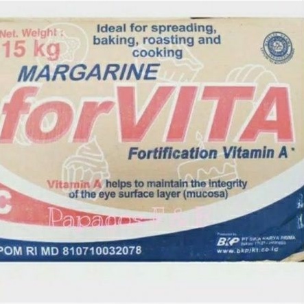 

Mentega Margarin Margarine Forvita Butter repck 500 gr / gram