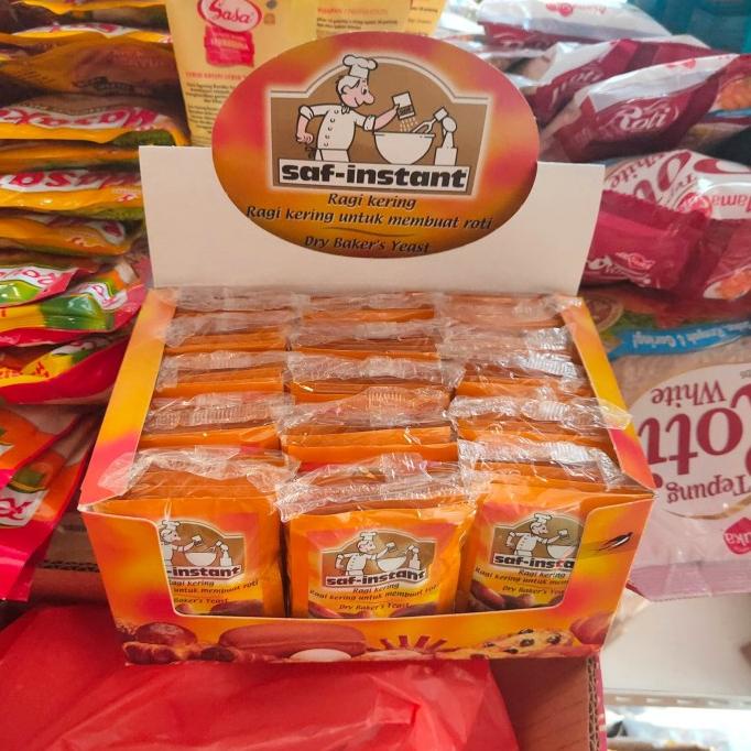 

Saf Instant Ragi Kering Pengembang Kue Roti 4 * 11 gr 1 Pack Bag TERLARIS TERPERCAYA ORIGINAL
