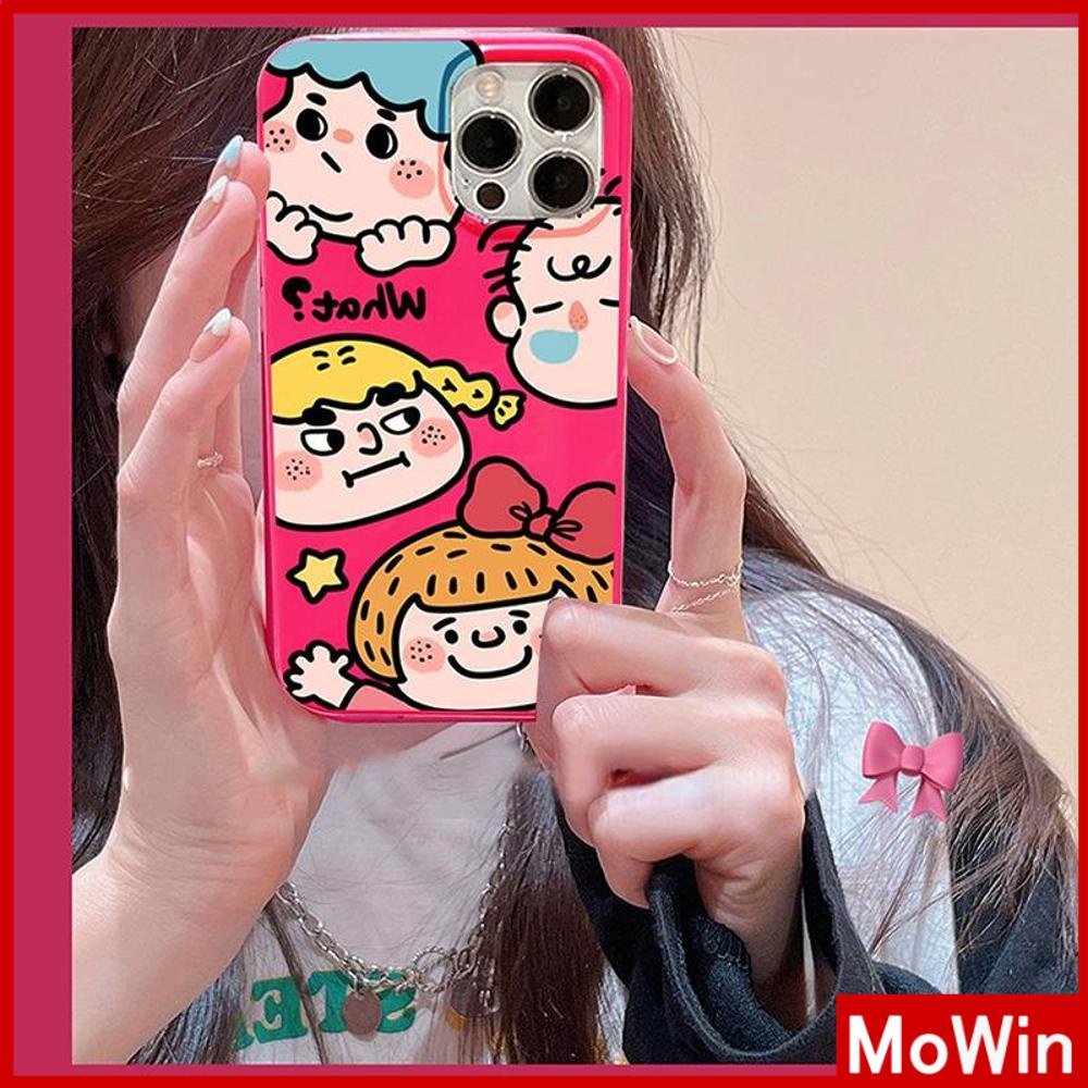 For iPhone 14 Pro Max iPhone Case TPU Soft Case Glossy Pink Candy Case Shockproof Protection Camera Cartoon Cute Compatible For iPhone 13 Pro Max 12 Pro Max 11 7plus xr xs max