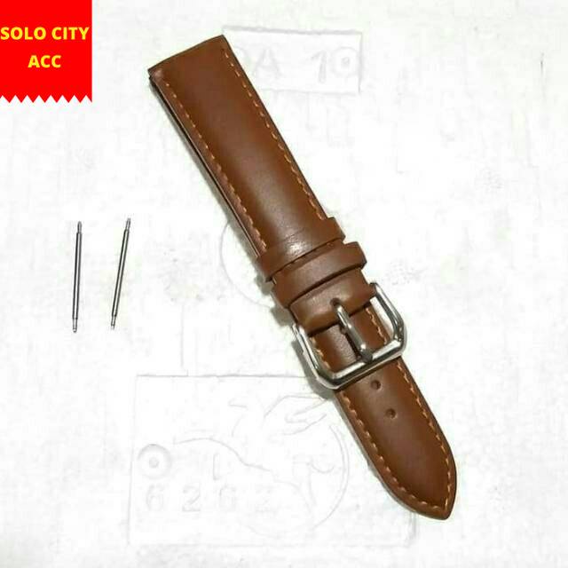 STRAP TALI JAM TANGAN KULIT CASIO EDIFACE