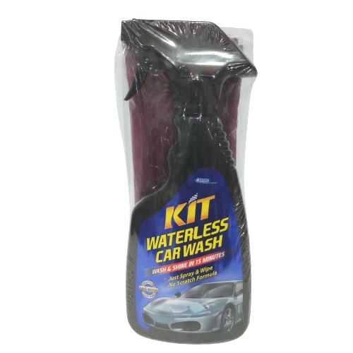 KIT WATERLESS CAR WASH 500ML SPRAY/REFILL/centraltrenggalek