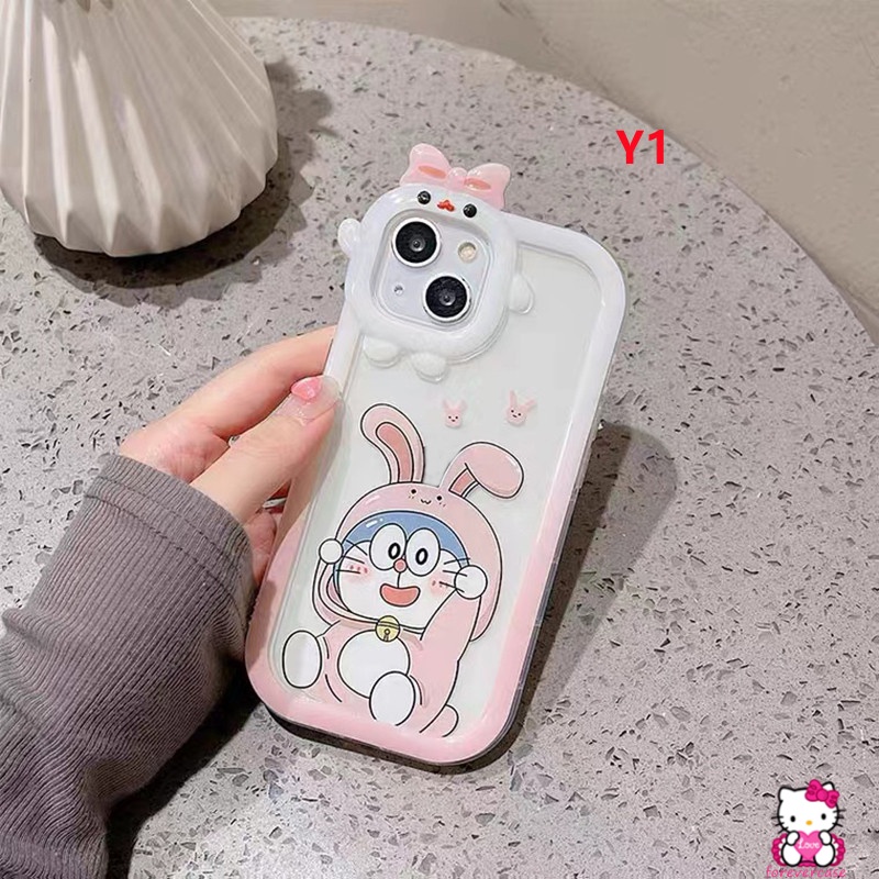 Soft Case Motif Doraemon Untuk VIVO Y35 Y22 Y15s Y01 Y50 Y30 Y12i Y21s Y12 Y20 Y33T Y21T Y21T Y21T Y11 Y15 T1X Y33s