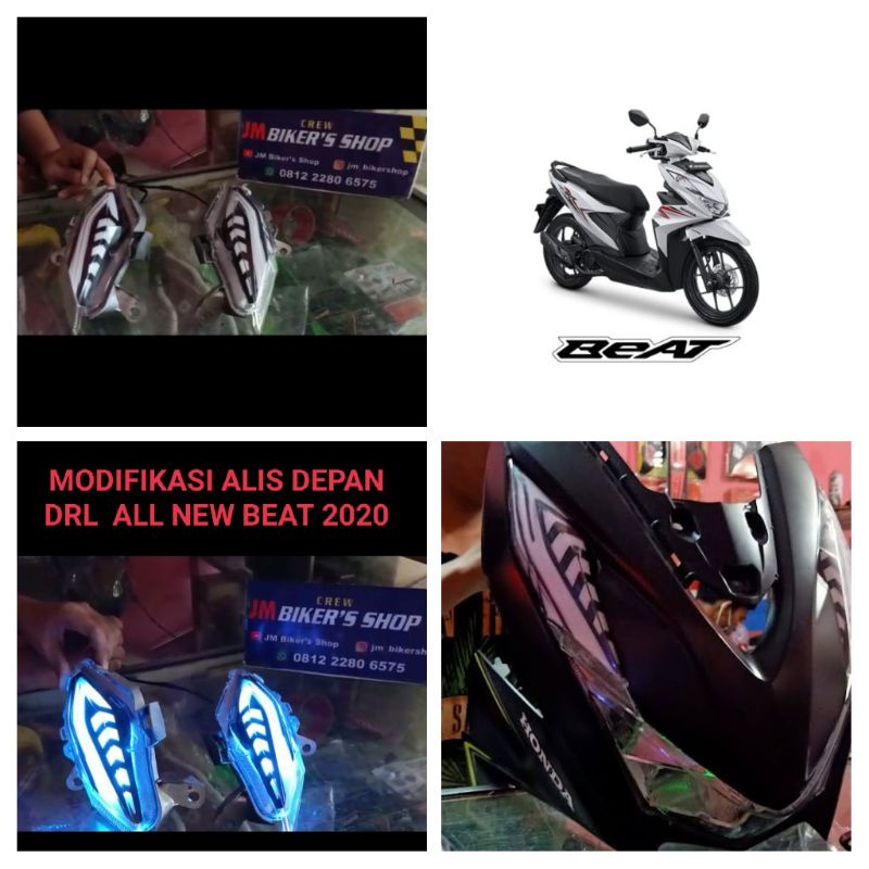 Lampu alis DRL Honda All new beat  2020 2021 PNP