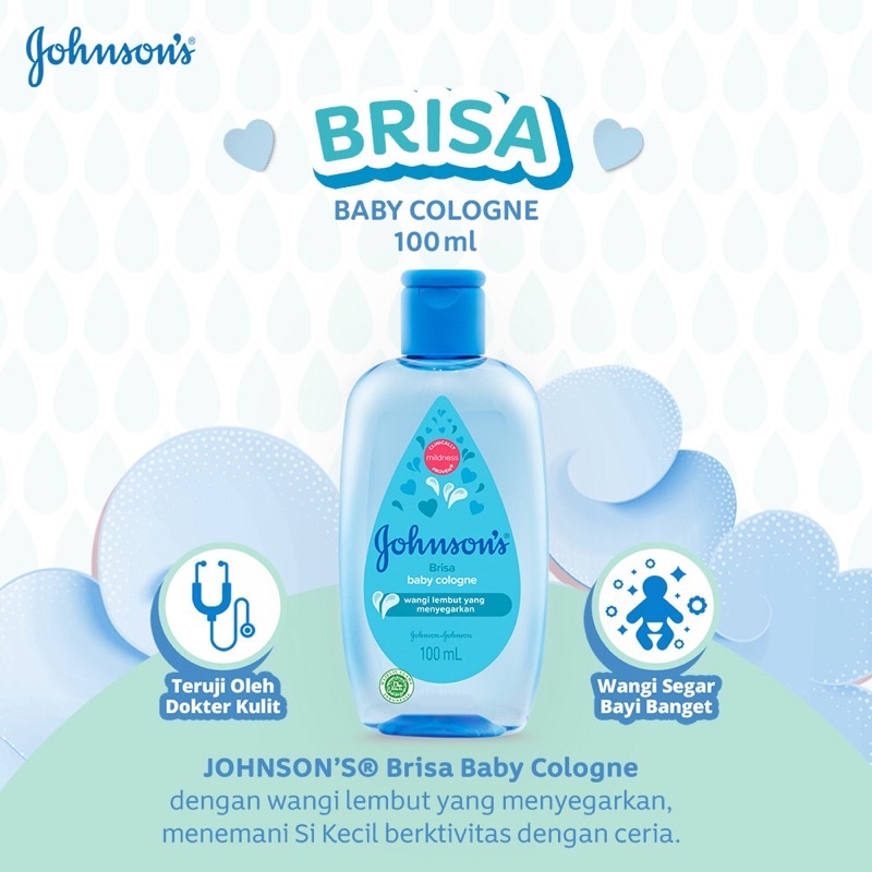 JOHNSON'S Brisa Baby Cologne - Minyak Wangi Bayi 100ml