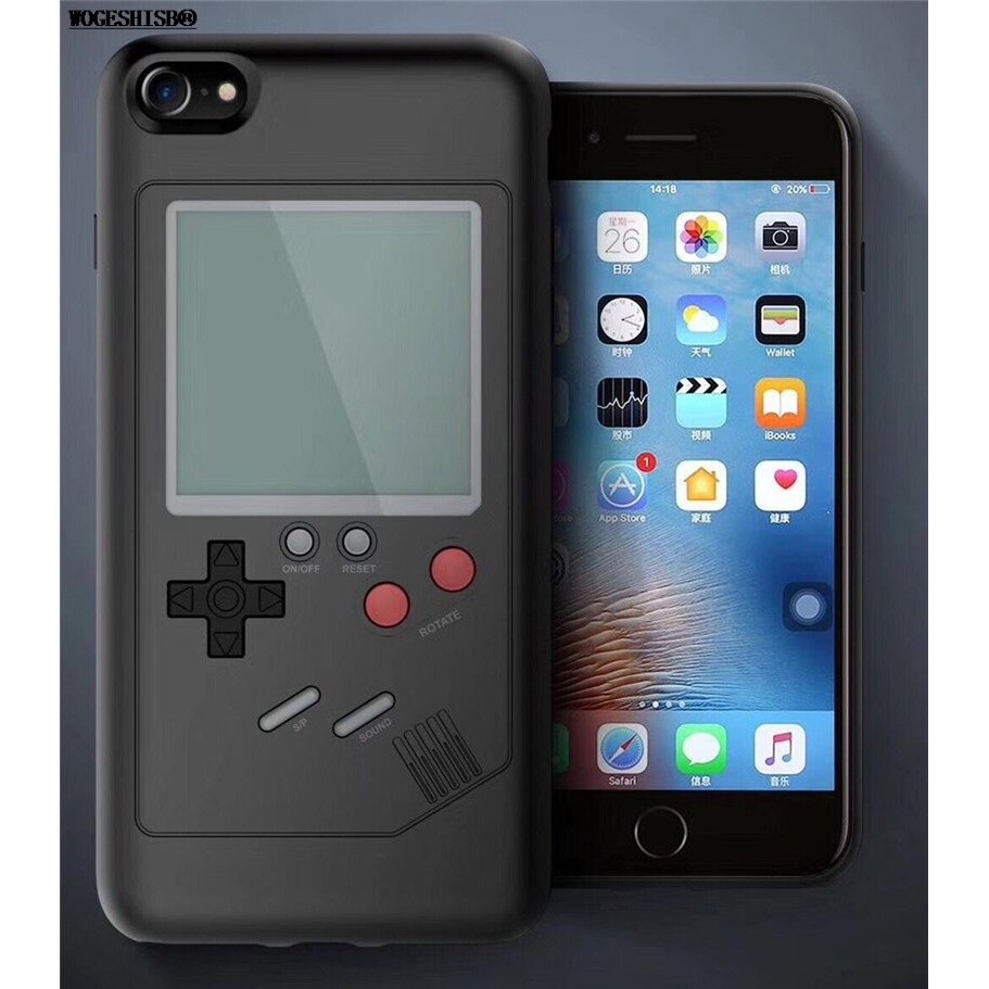 Iphone 6 6+  iphone 7 8 iphone 7+ 8+ iPhone x GAME CASE Tetris Casing Tpu Back Cover