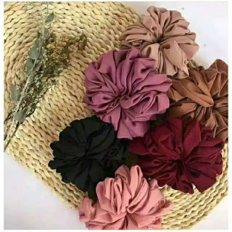 Scrunchie ikat rambut cepol termurah best seller