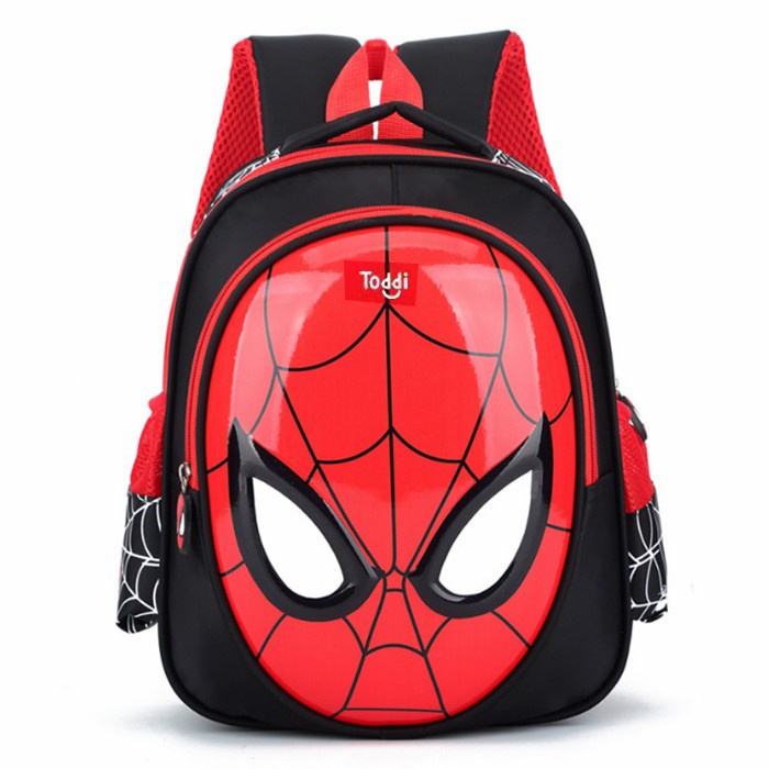 Tas Anak Sekolah Ransel Backpack Model Spiderman - 1801