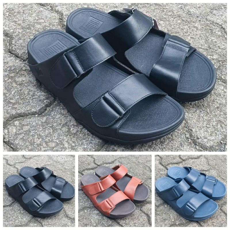 FITFLOP DUSH MAN SLIDE / SANDAL PRIA FITFLOP DUSH MEN