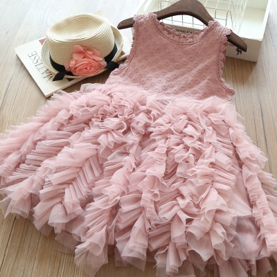 Dress Anak Perempuan Queline Baju Anak Import Size 100-140 Usia 3-6 Thn