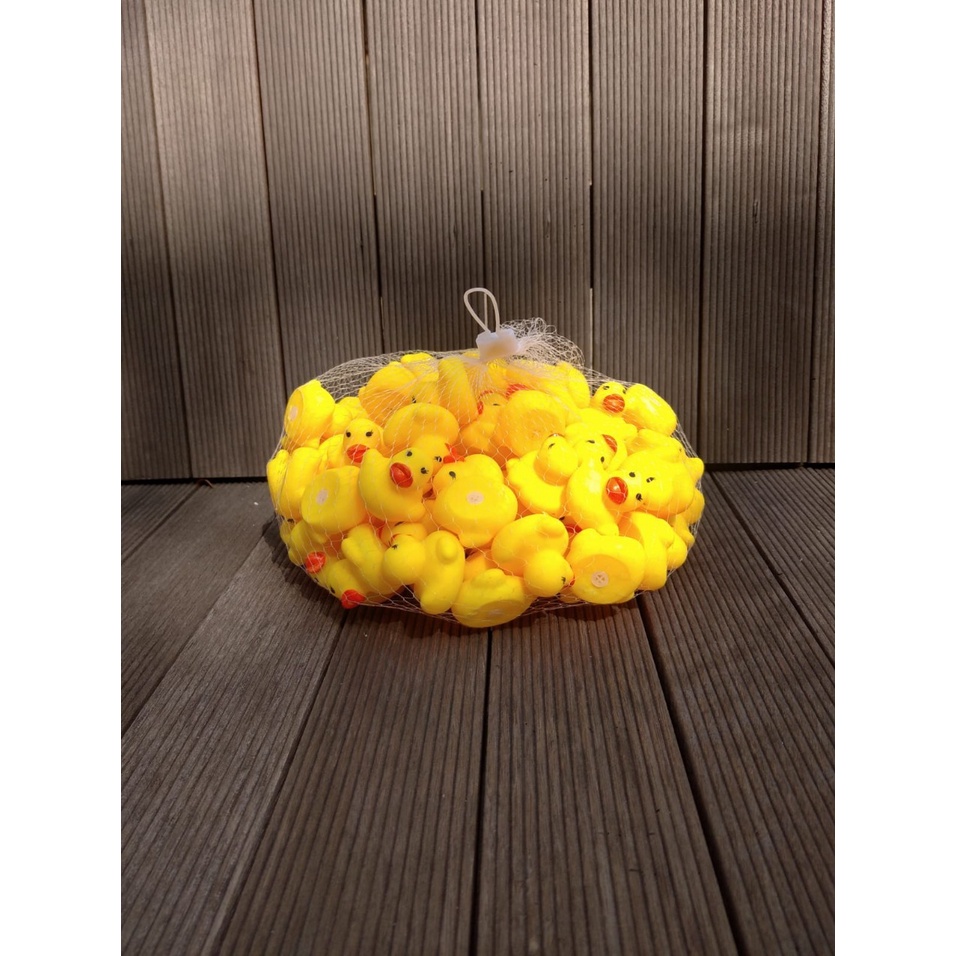 Mainan Bayi Anak Bebek Bath Toys Karet Baby Duck Mandi Bath