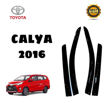 TALANG AIR MOBIL TOYOTA CALYA MODEL SLIM AKRILIK HITAM