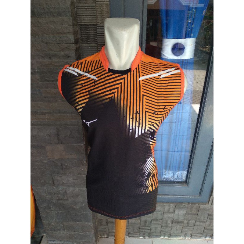 jersey volly kaos volly baju volly singlet mizuno printing