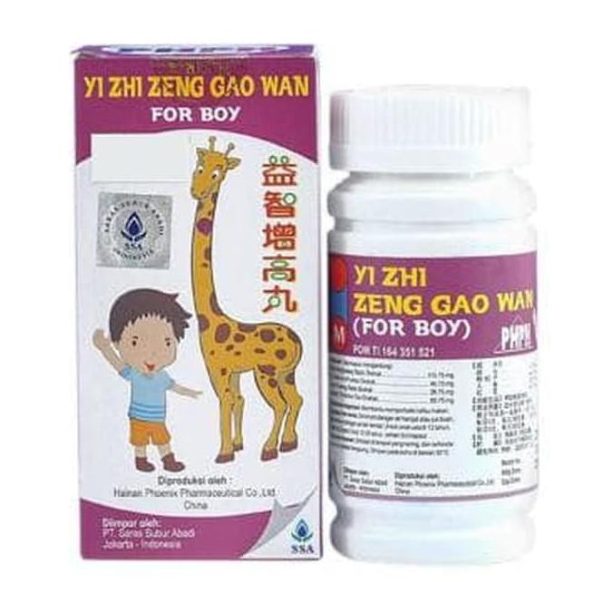 Grow Up Pills For Boys ( Yi Zhi Zeng Gao Wan ) - Obat Peninggi Badan