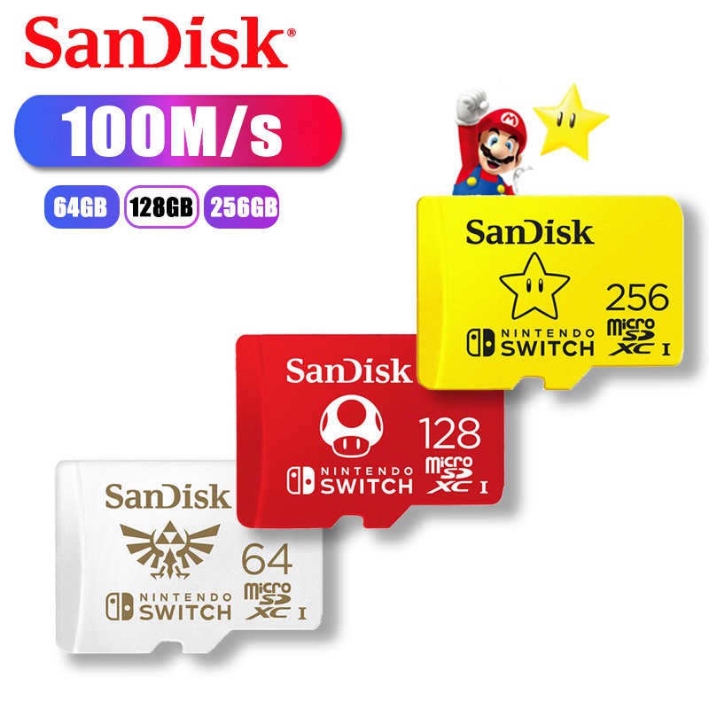 switch 256gb sd card