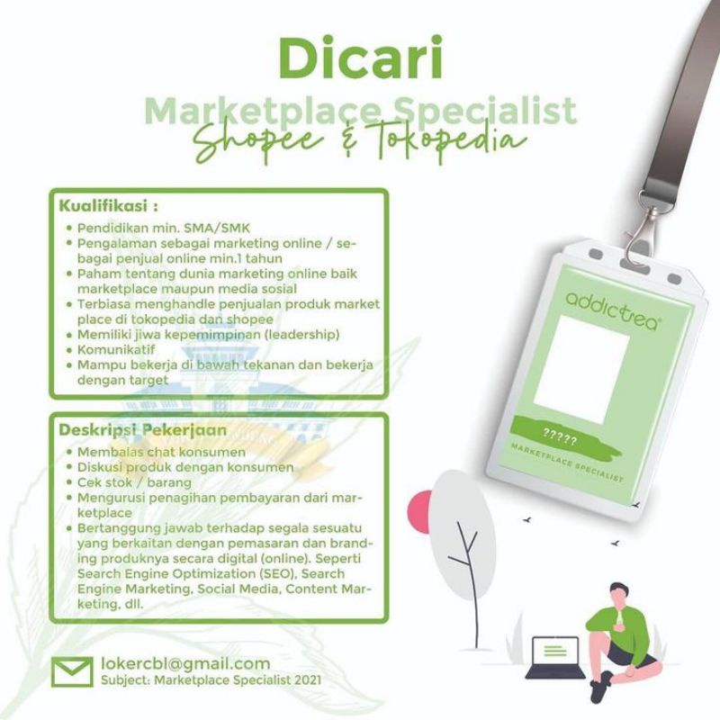 jasa design poster lowongan kerja