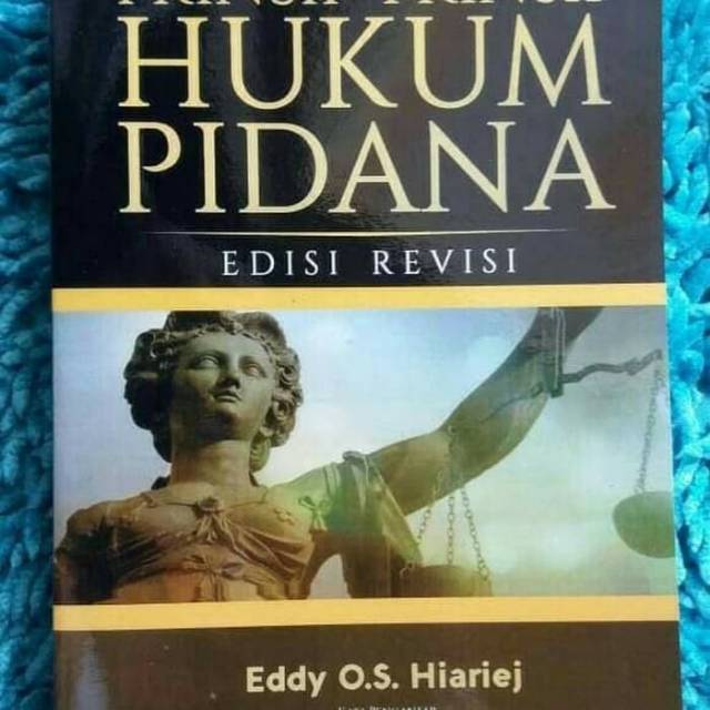 Prinsip prinsip hukum pidana by eddy hiariej