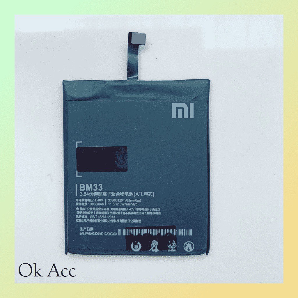 Battery Baterai Xiaomi 4i, BM33, BM 33 BM-33 mi 4i mi4i