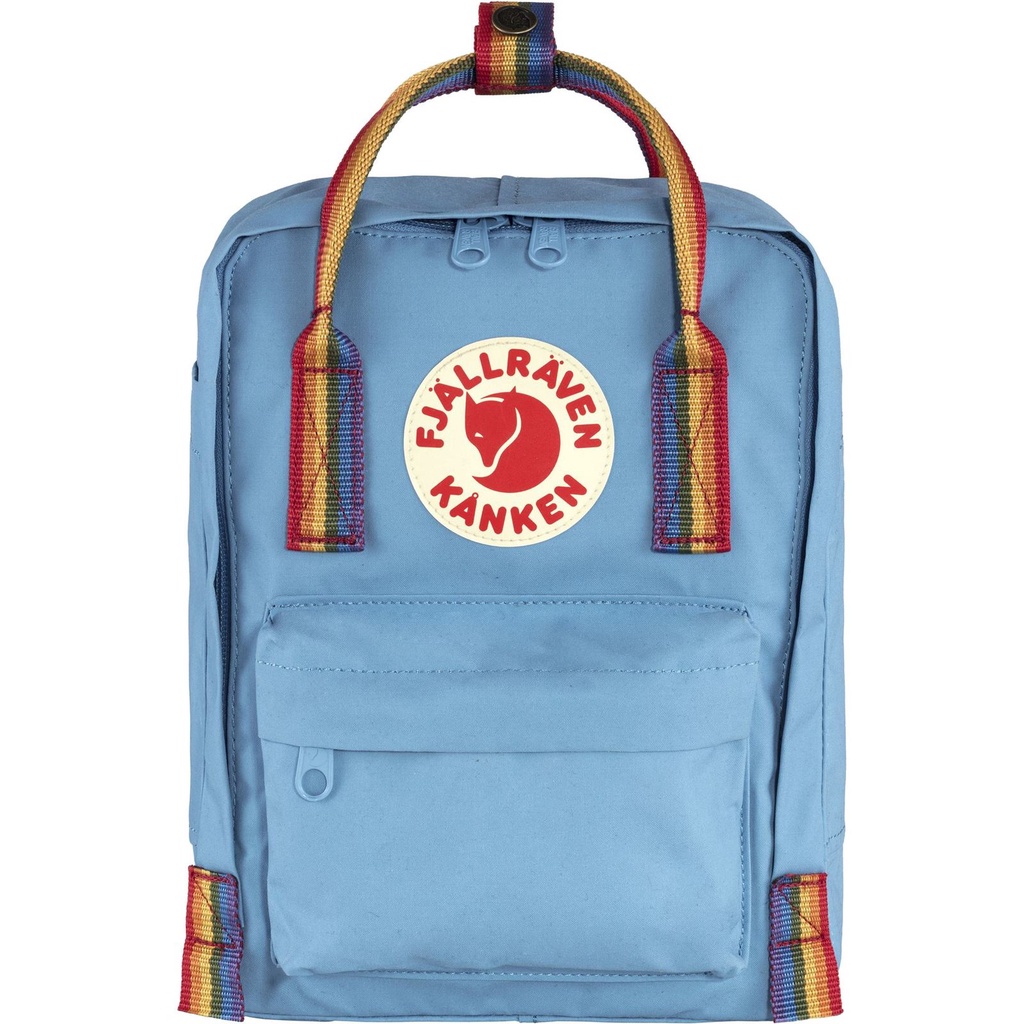 Fjallraven Kanken Air Blue Rainbow Mini Backpack- F23621-508-907