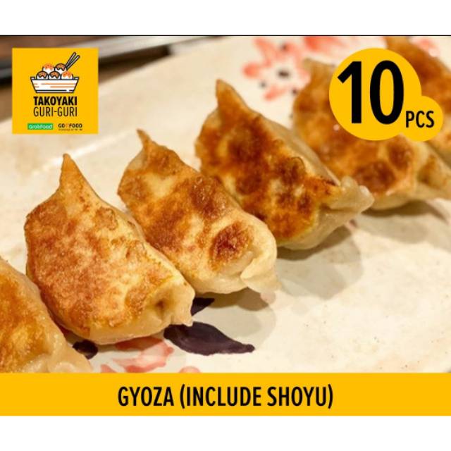 

Gyoza full ayam tanpa campuran frozen 10pcs include shoyu Halal